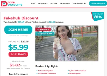 FakeHub porndiscounts.com amazing premium deal available