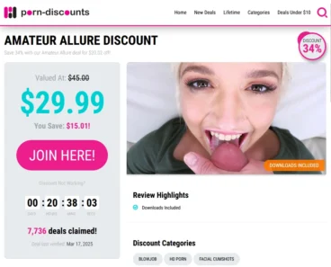 porn-discounts.com amateur allure amazing deals